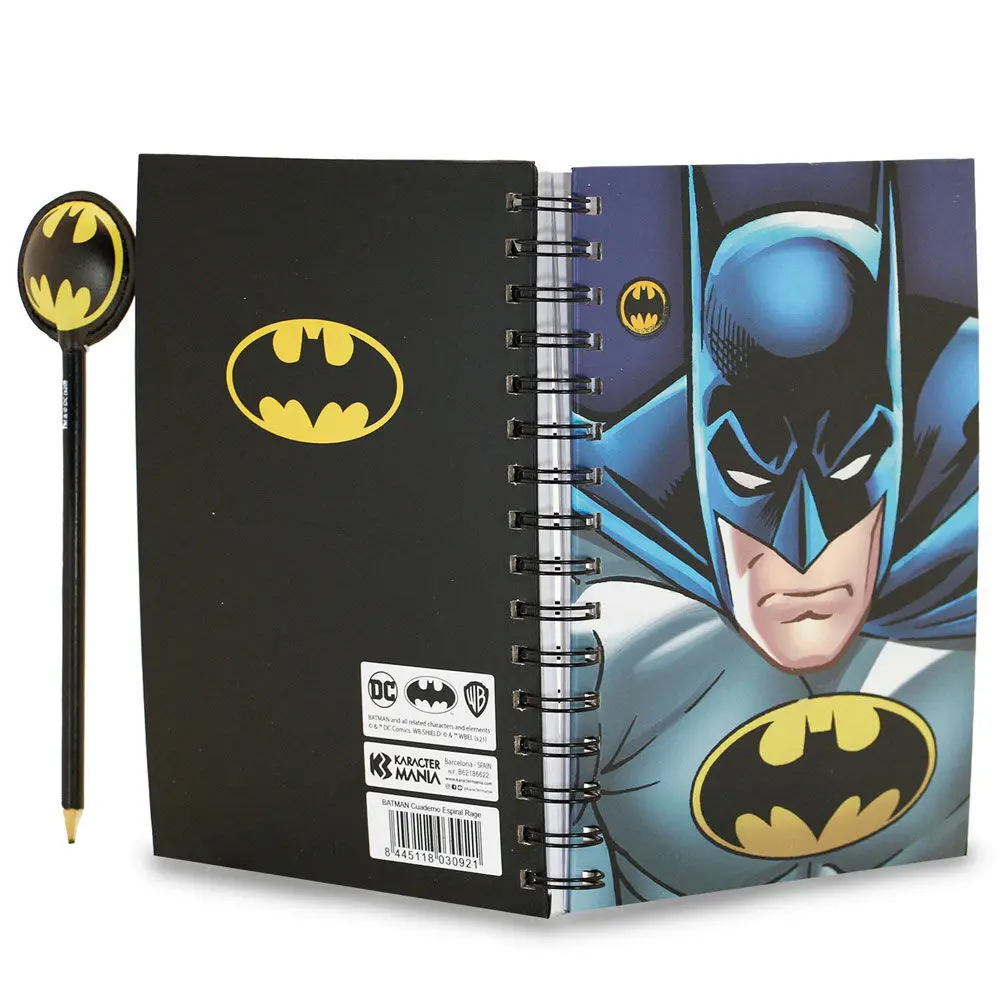 DC Comics Batman Rage set notebook + pencil product photo
