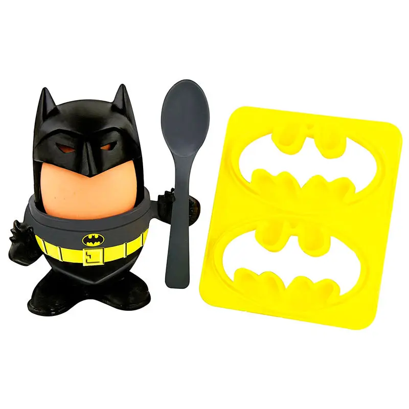 DC Comics Batman egg cup and toast cutter product photo