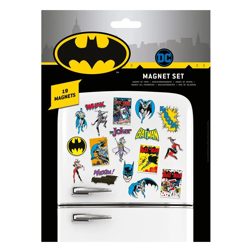 DC Comics Fridge Magnets Batman Retro product photo