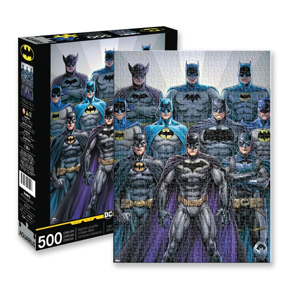 DC Comics Jigsaw Puzzle Batman Suits (500 pieces) product photo