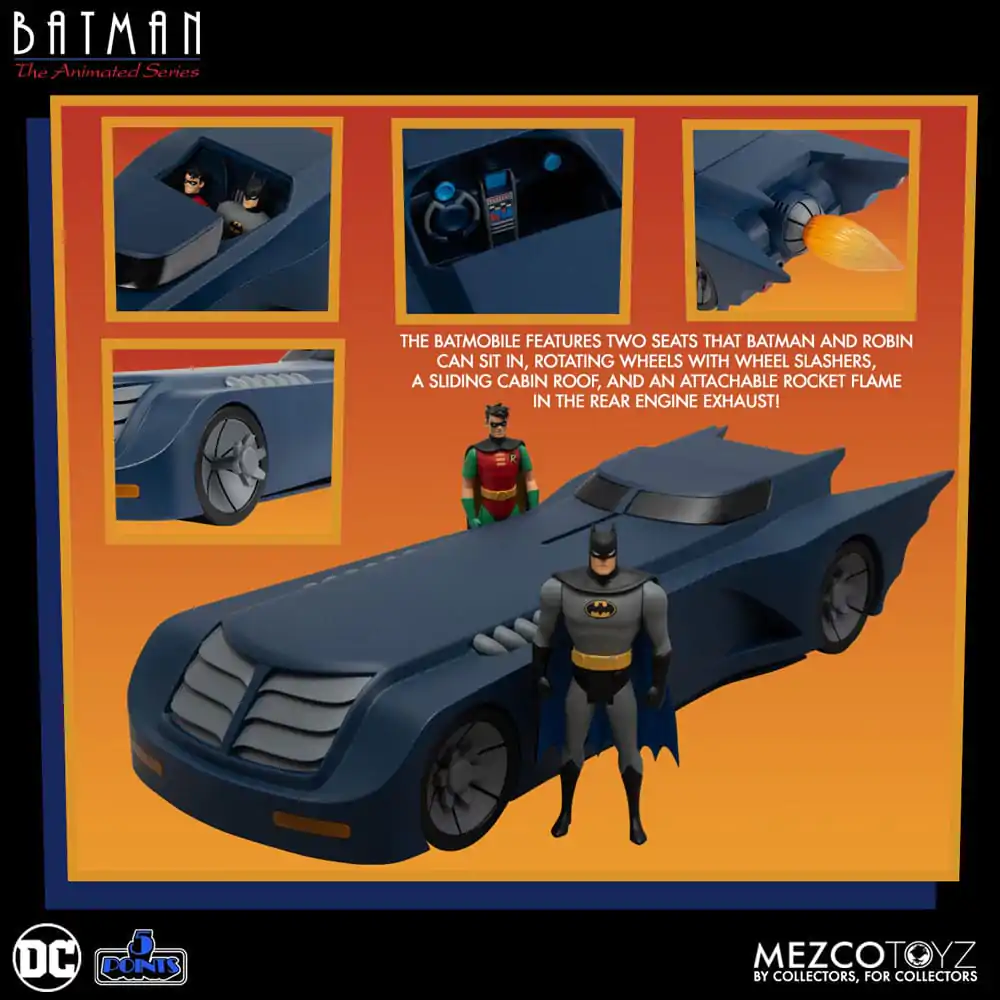 DC Comics Vehicle Batman: The Animated - The Batmobile termékfotó