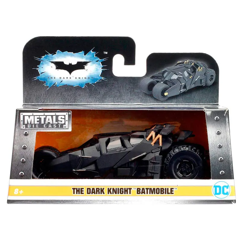 DC Comics Batman The Dark Knight Batmobil 2008 metal car product photo