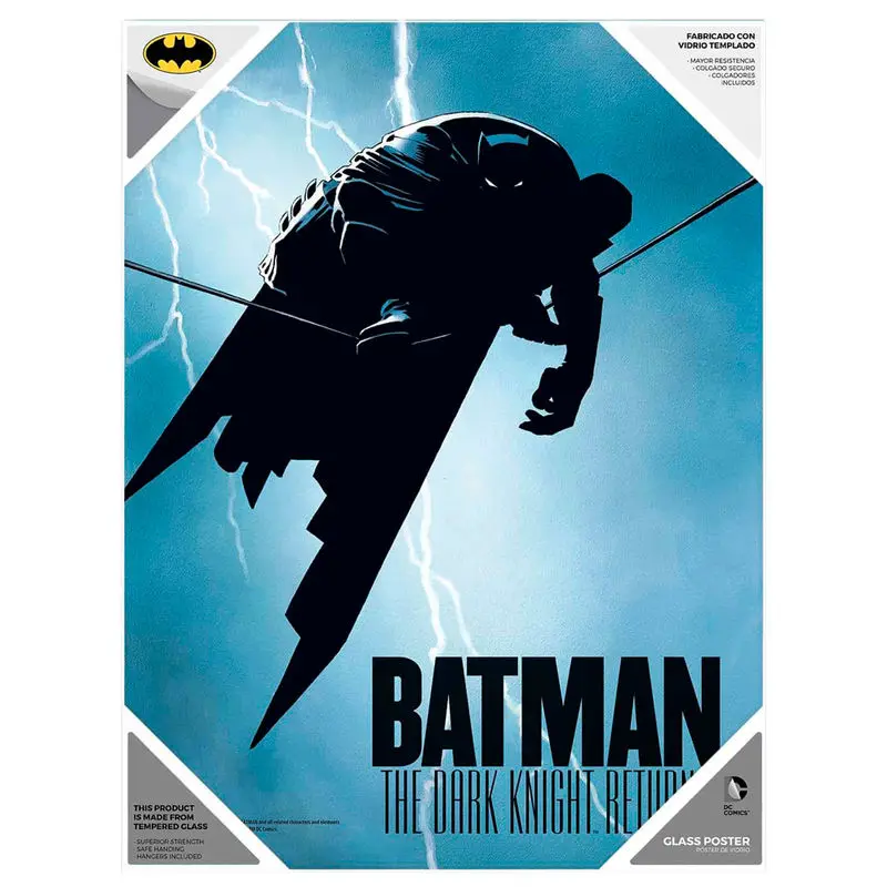 DC Comics Batman The Dark Knight glass poster product photo