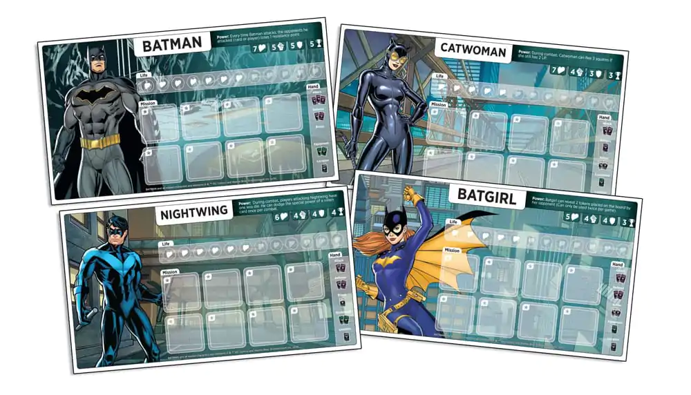 DC Comics Board Game Batman The Savior of Gotham City *English Version* product photo