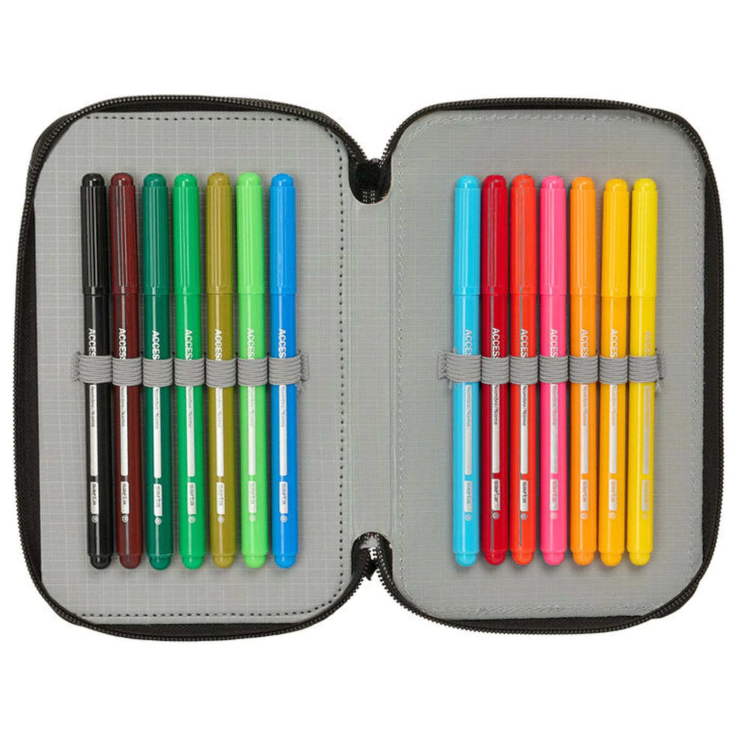 DC Comics Batman triple pencil case 37pcs product photo