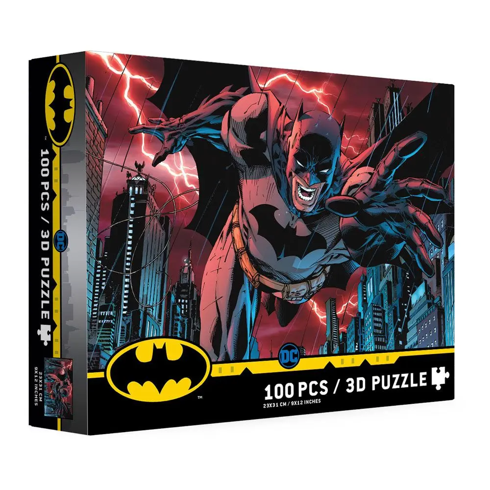 DC Comics Jigsaw Puzzle with 3D-Effect Batman Urban Legend (100 pieces) product photo