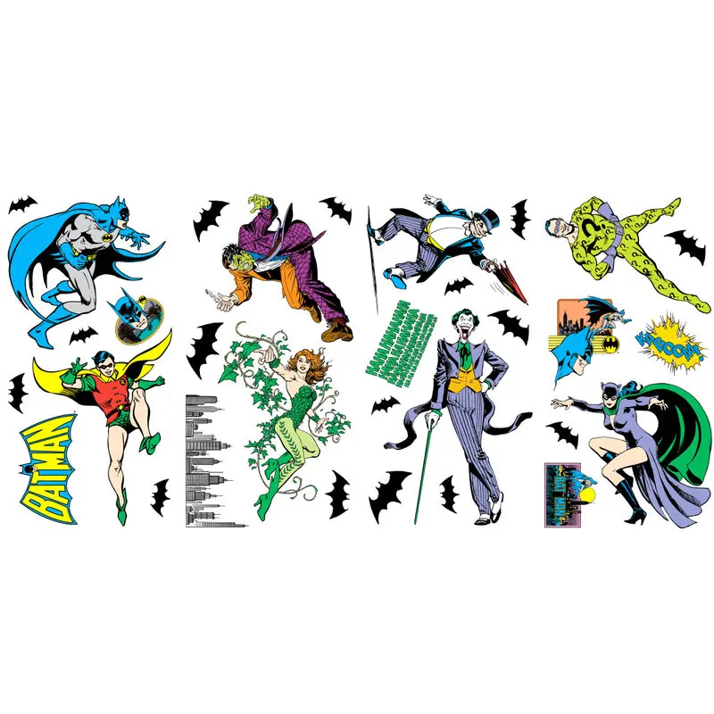 DC Comics Batman Villains decorative vinyl product photo