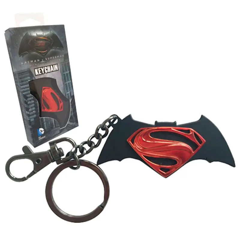 DC Comics Batman vs Superman keychain product photo