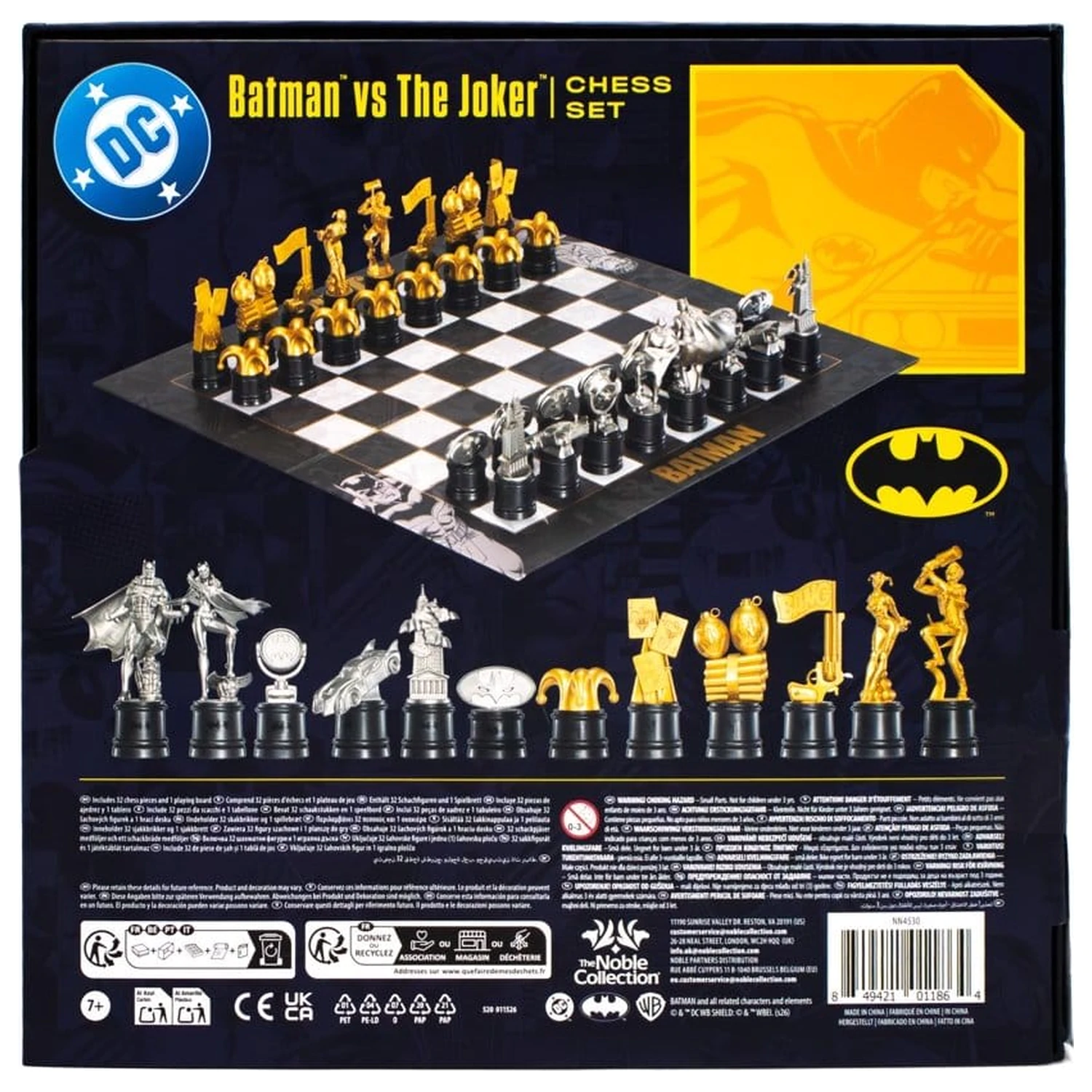 DC Comics Chess Set Batman vs. The Joker  product photo
