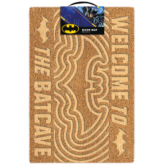 DC Comics Batman Welcome to the Batcave doormat product photo