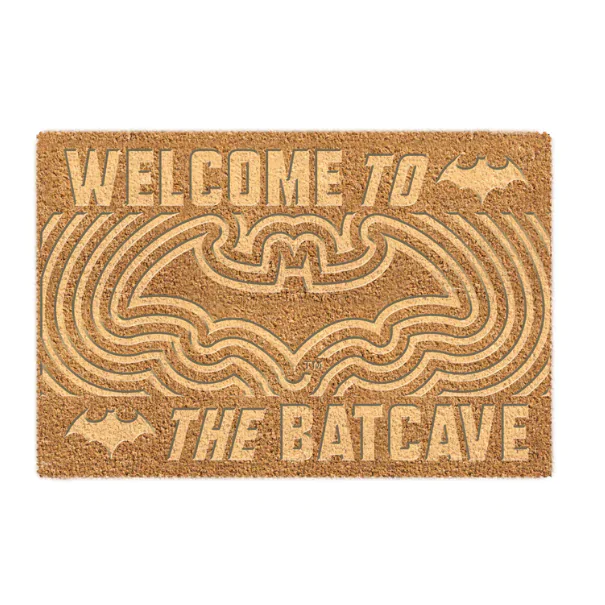 DC Comics Batman Welcome to the Batcave doormat product photo