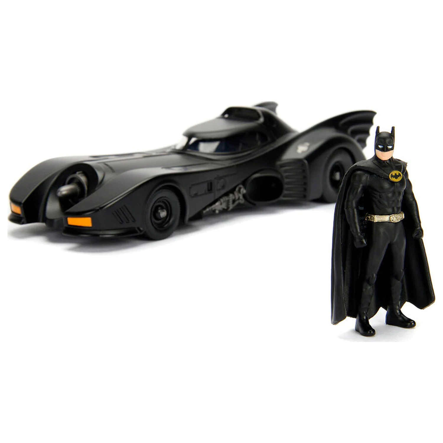 DC Comics Batmovil metal car + Batman figure set product photo