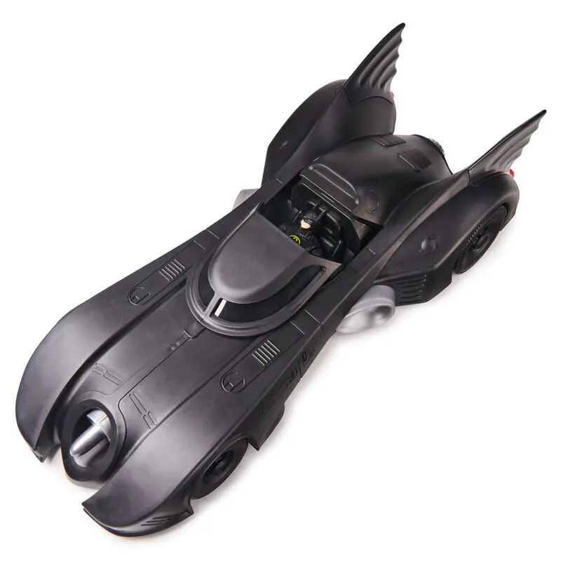 DC Comics Batmobile vehicle + Flash and Batman figures 10cm product photo