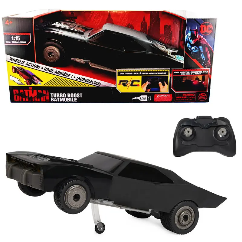 DC Comics Batmobile Turbo Boost Radio Controlled Car product photo