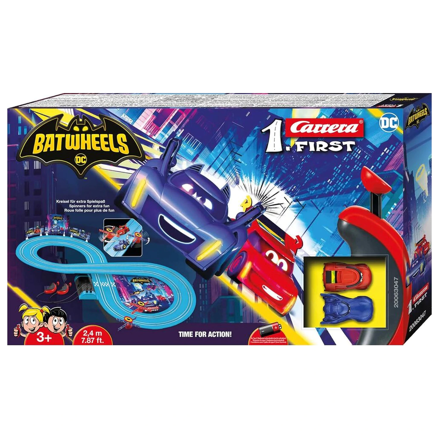DC Comics Batwheels Ready to Roll Racing circuit product photo