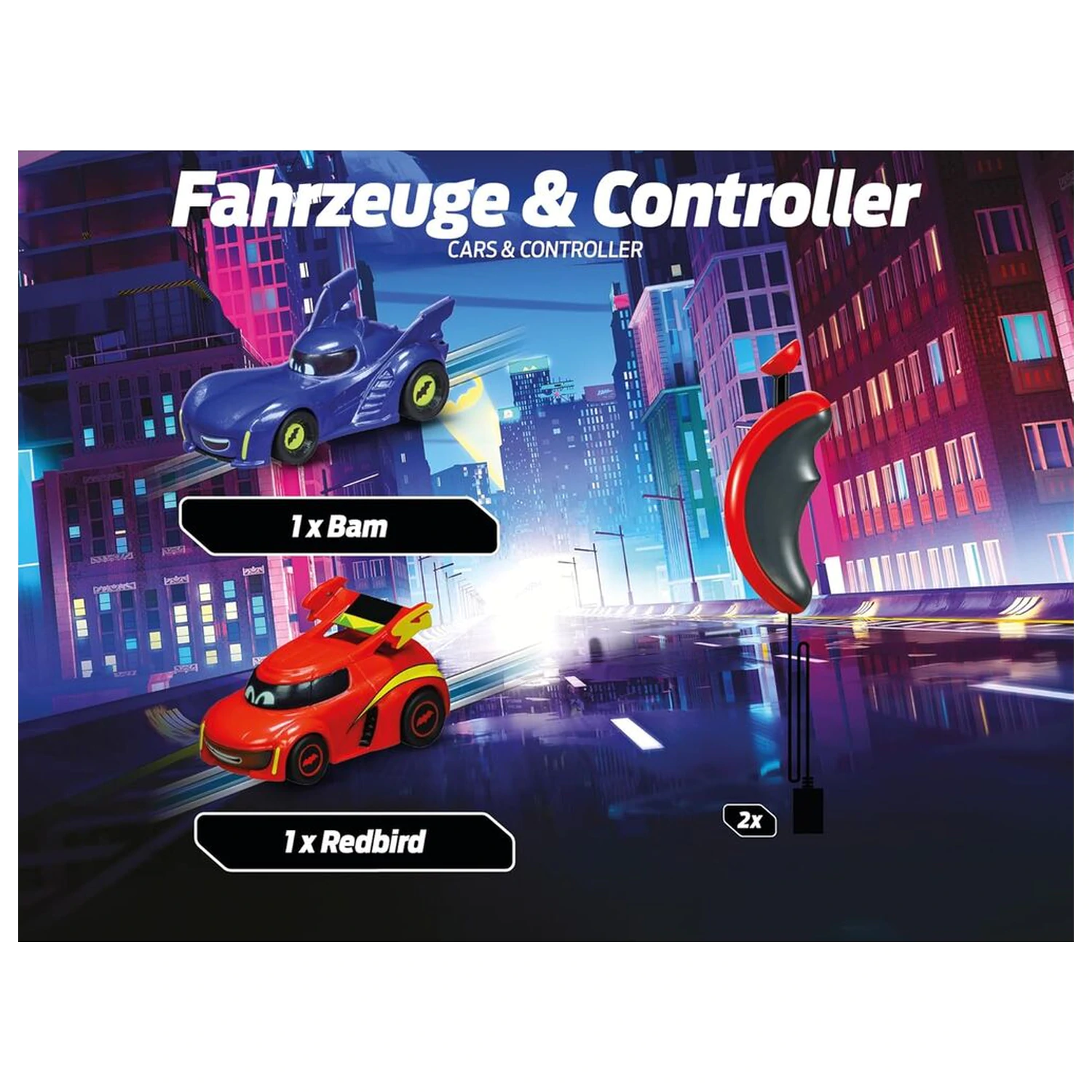 DC Comics Batwheels Ready to Roll Racing circuit product photo