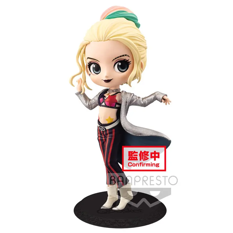 DC Comics Birds of Prey Harley Quinn Q Posket A figure 14cm product photo