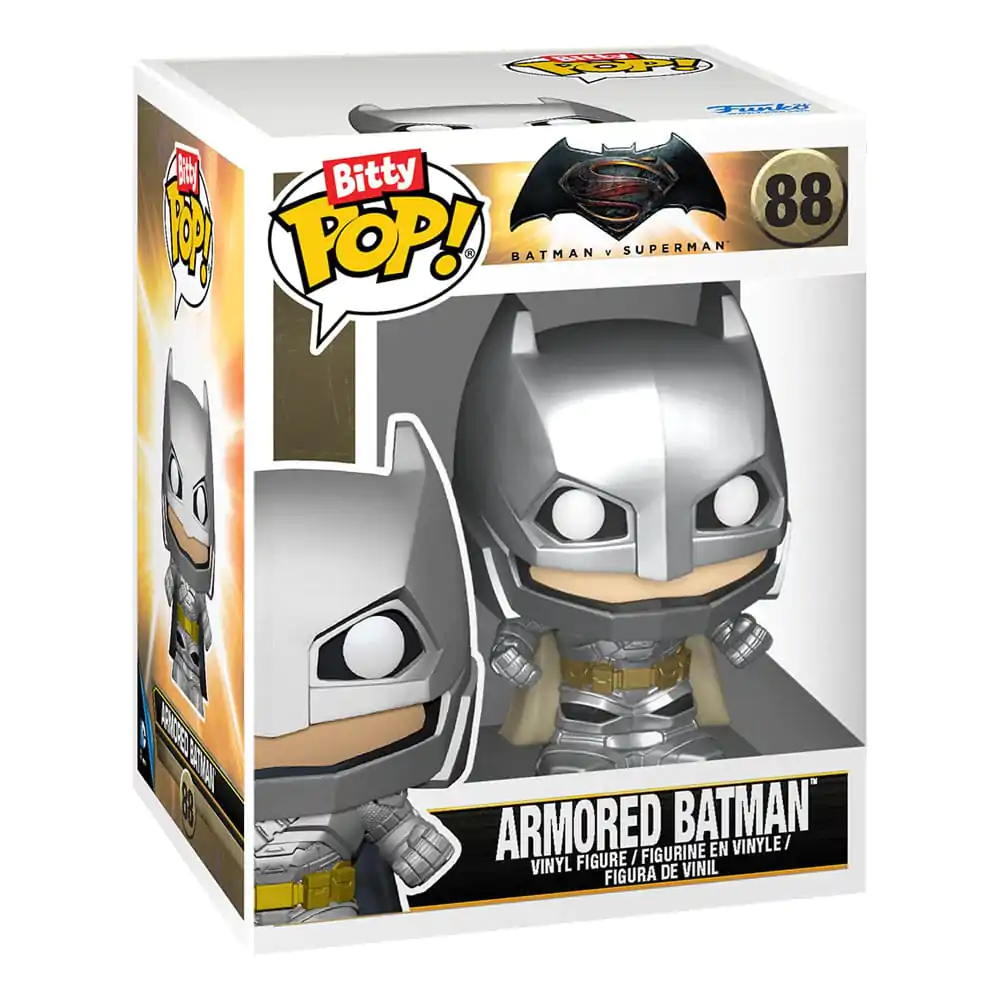 DC Comics Bitty Funko POP! Rides Vinyl Figure Batman w/Batmobile 2,5 cm termékfotó