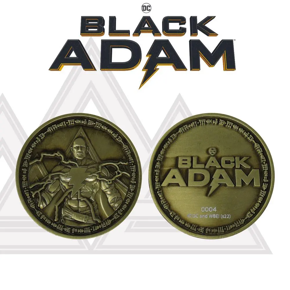 DC Comics Collectable Coin Black Adam Limited Edition product photo