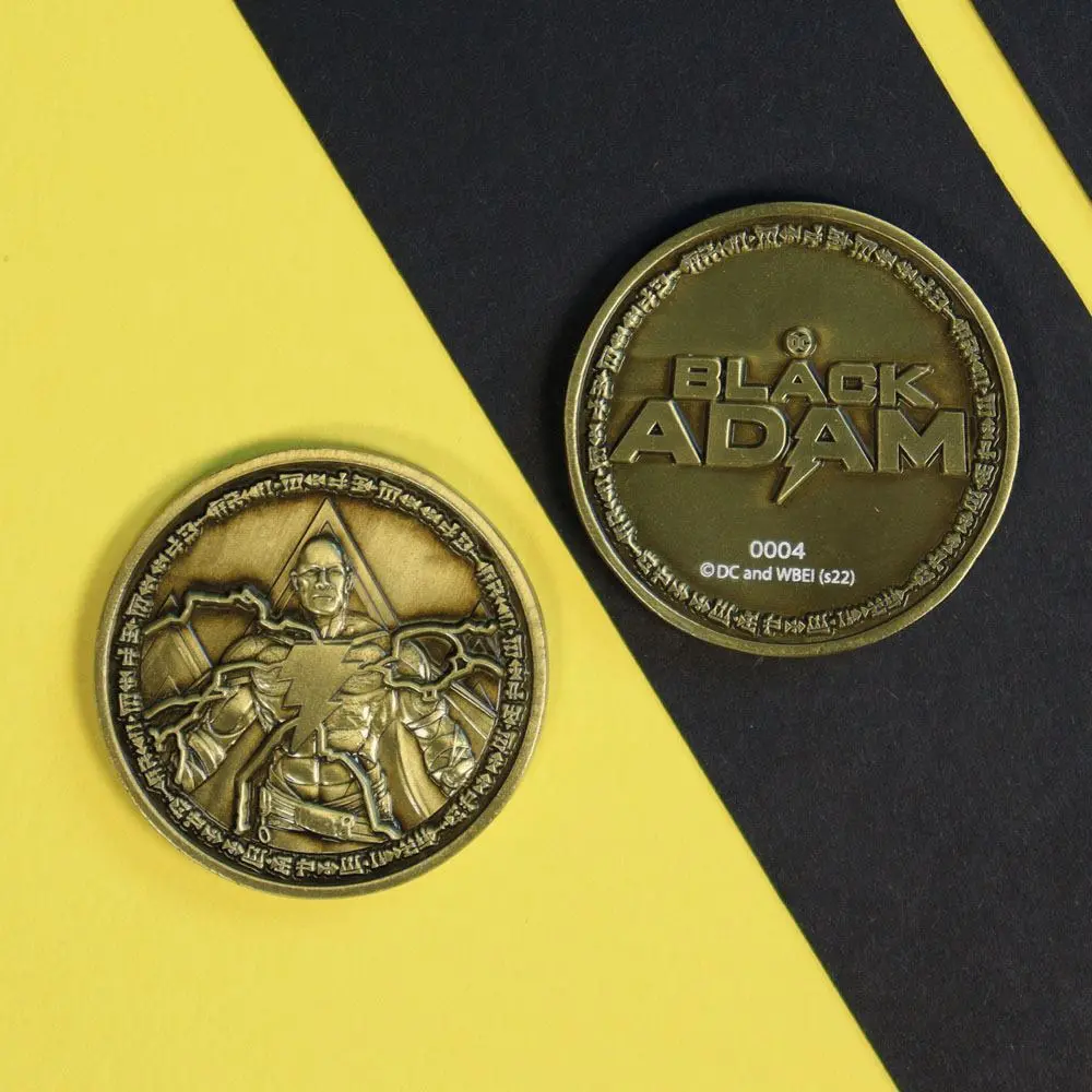 DC Comics Collectable Coin Black Adam Limited Edition product photo