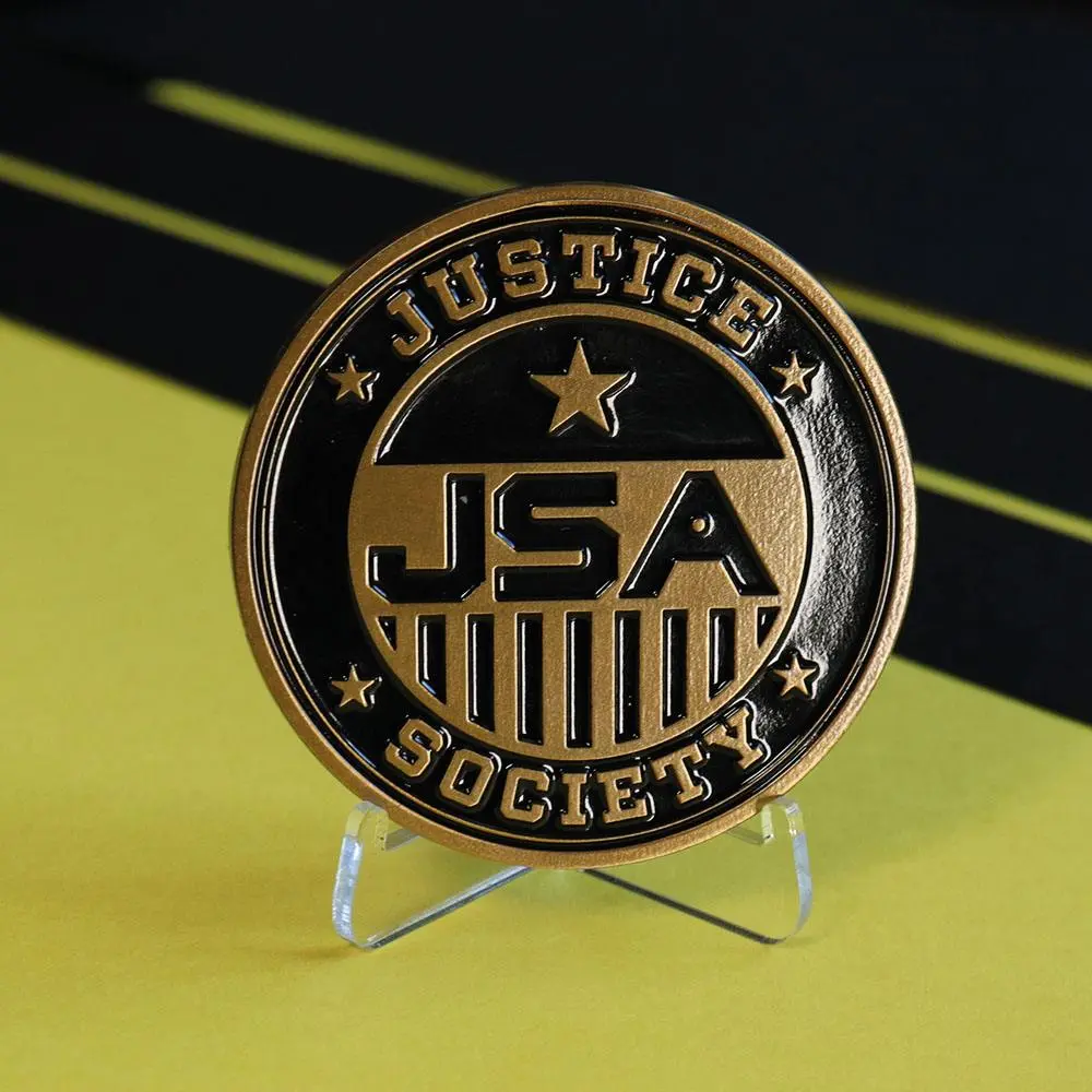 DC Comics Black Adam Medallion Justice Society of America Limited Edition product photo