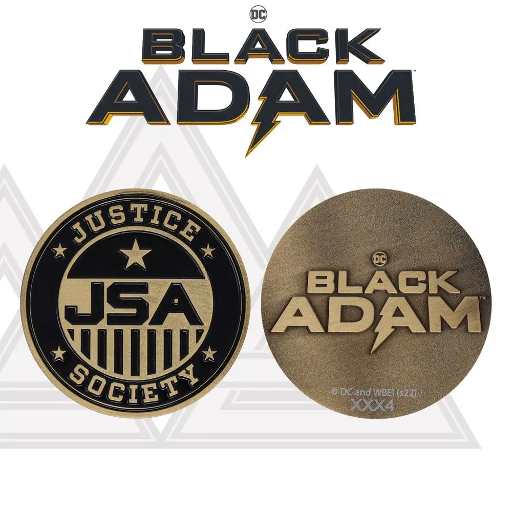 DC Comics Black Adam Medallion Justice Society of America Limited Edition product photo