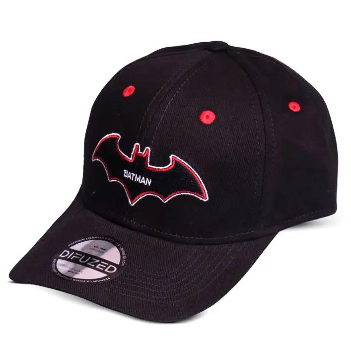 Batman Curved Bill Cap Black &amp; Red product photo