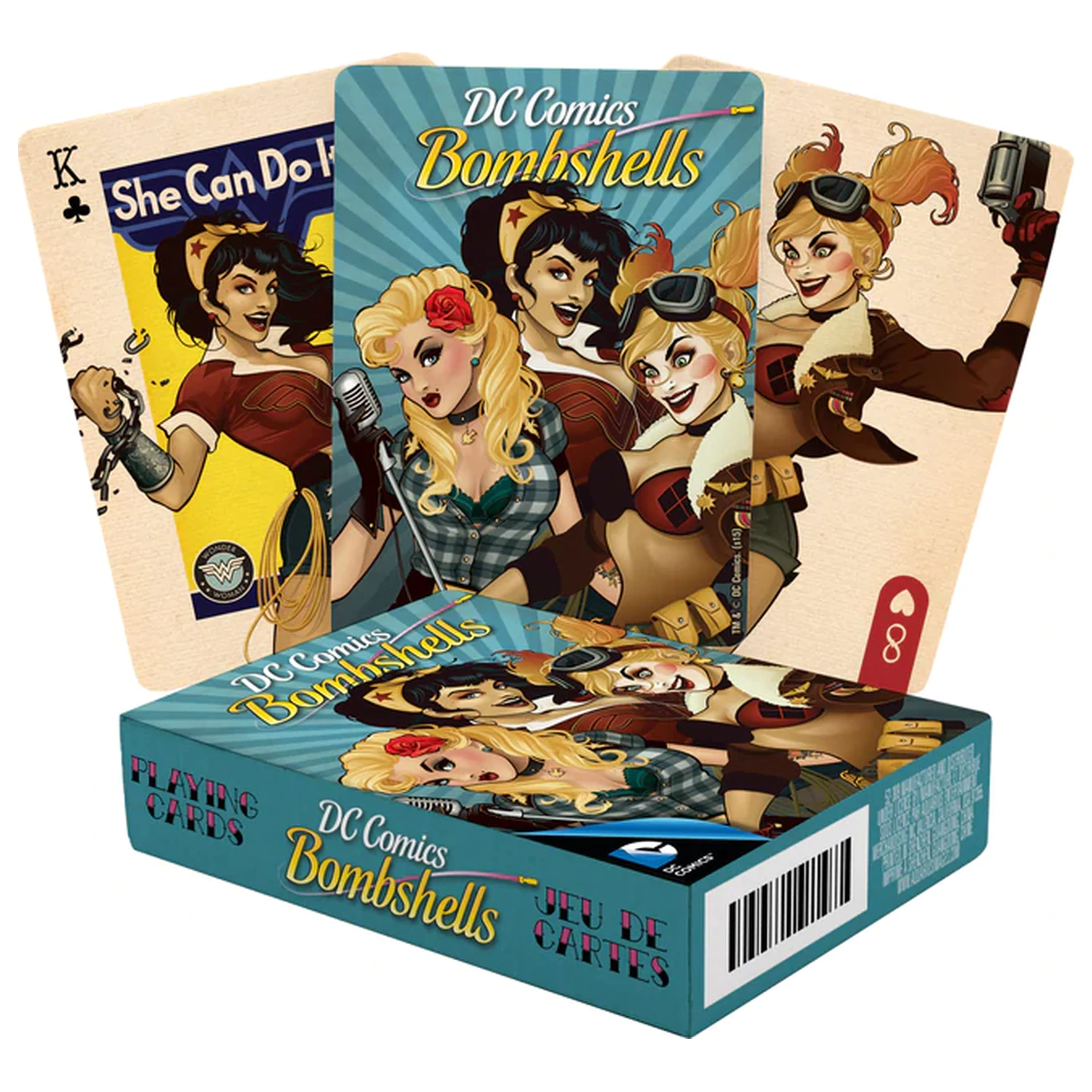 DC Comics Bombshells Playing Cards product photo