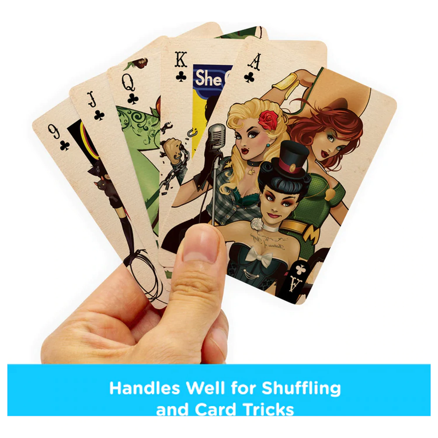 DC Comics Bombshells Playing Cards product photo