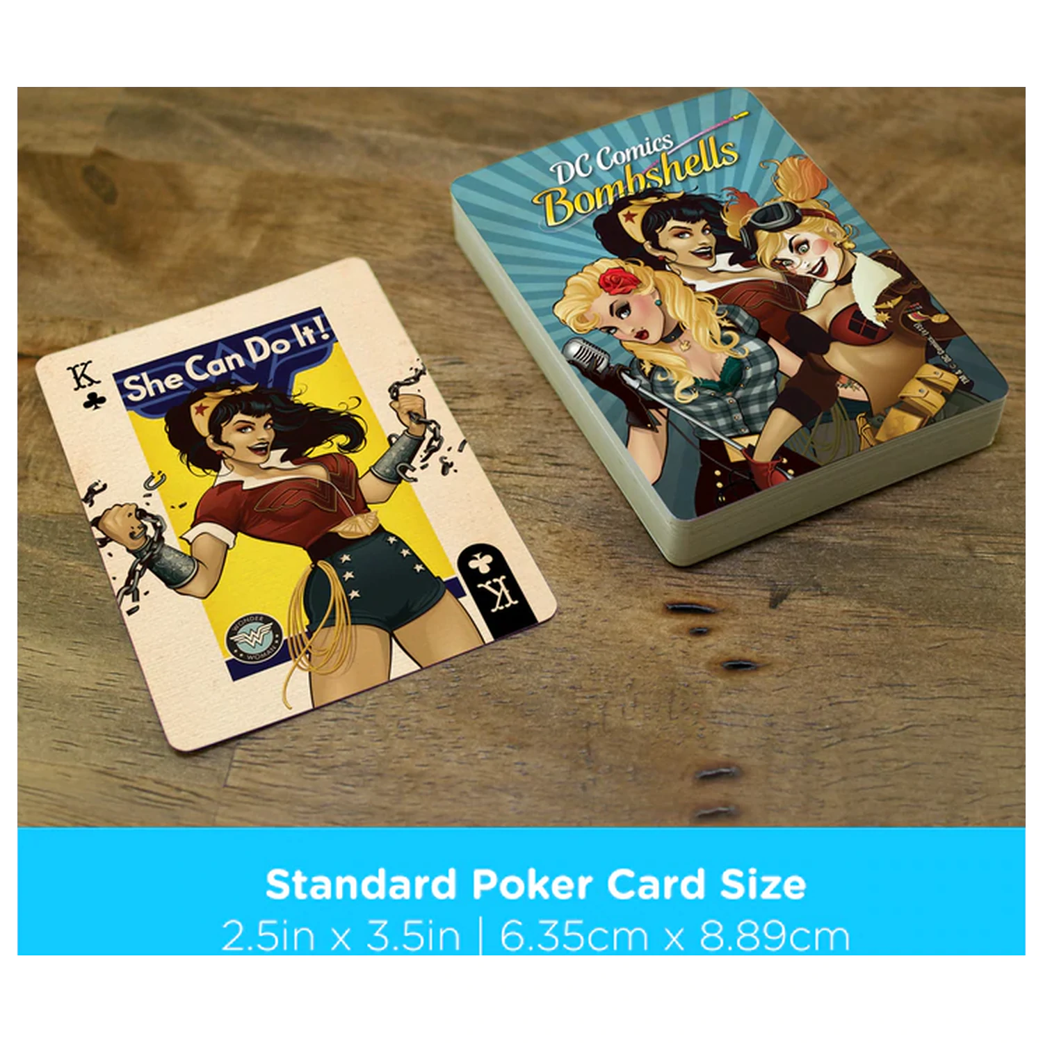 DC Comics Bombshells Playing Cards product photo