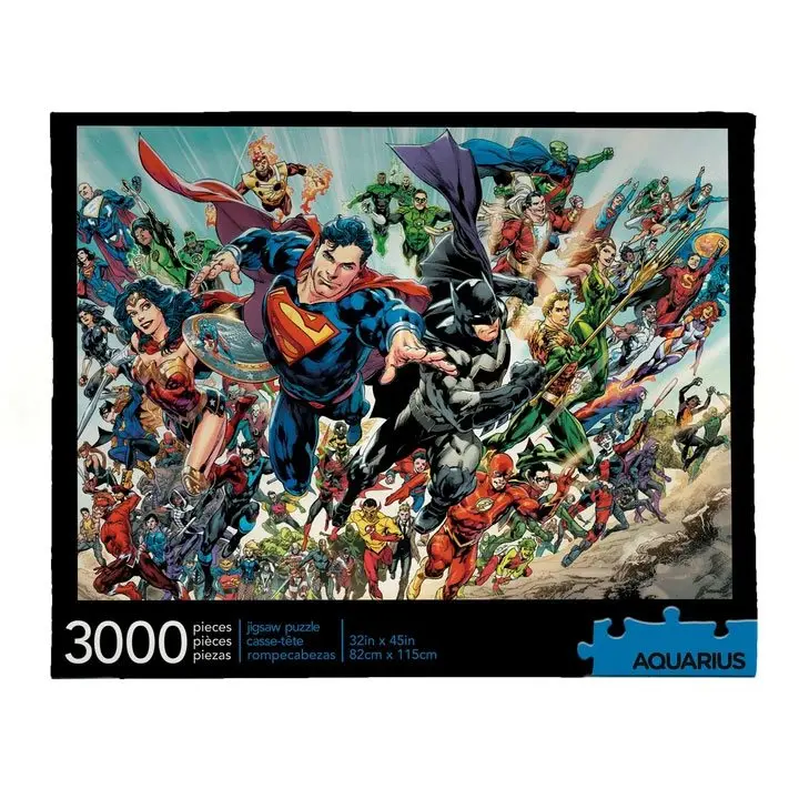 DC Comics Jigsaw Puzzle Cast (3000 pieces) product photo