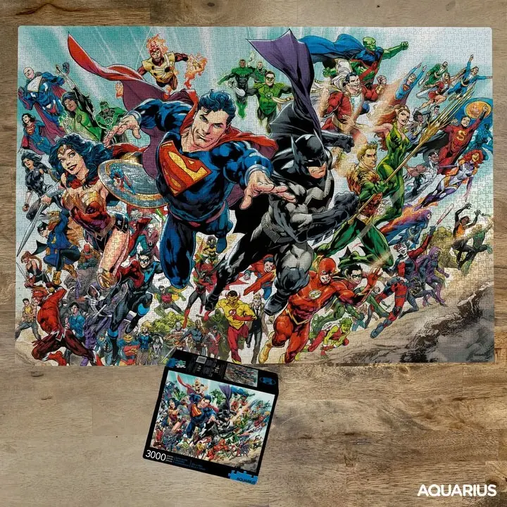 DC Comics Jigsaw Puzzle Cast (3000 pieces) product photo