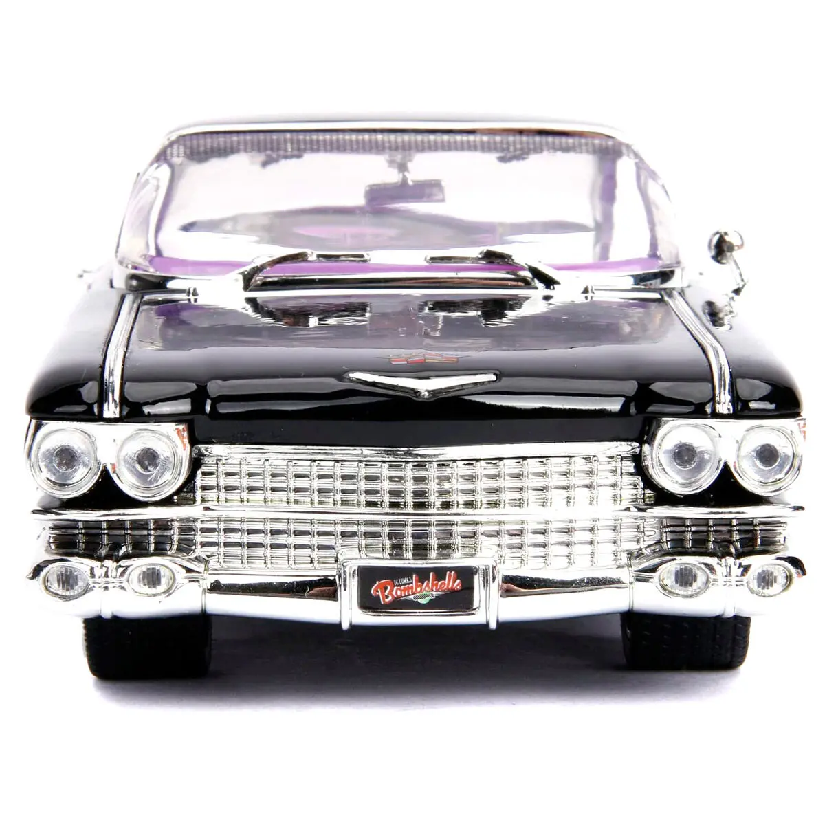DC Comics Catwoman Cadillac Coupe Deville 1959 metal car + figure set product photo