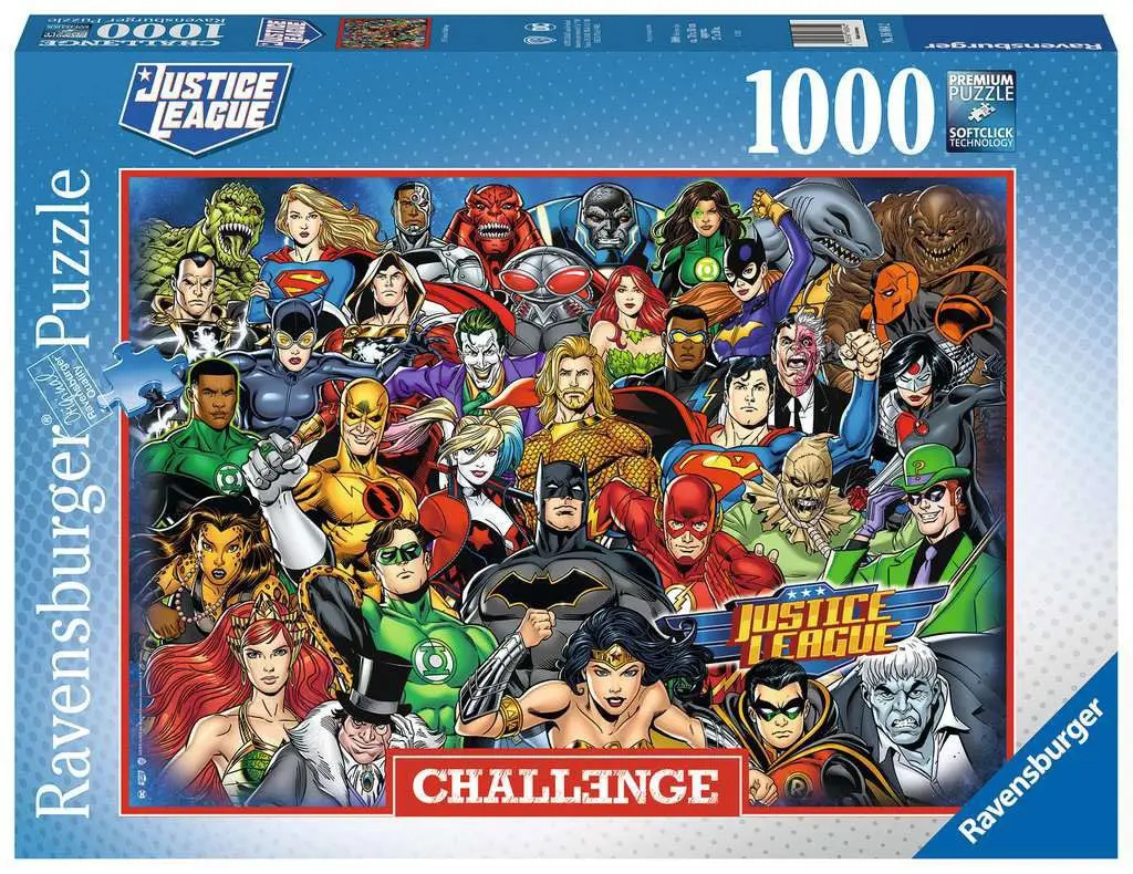 DC Comics Challenge Jigsaw Puzzle Justice League (1000 pieces) product photo