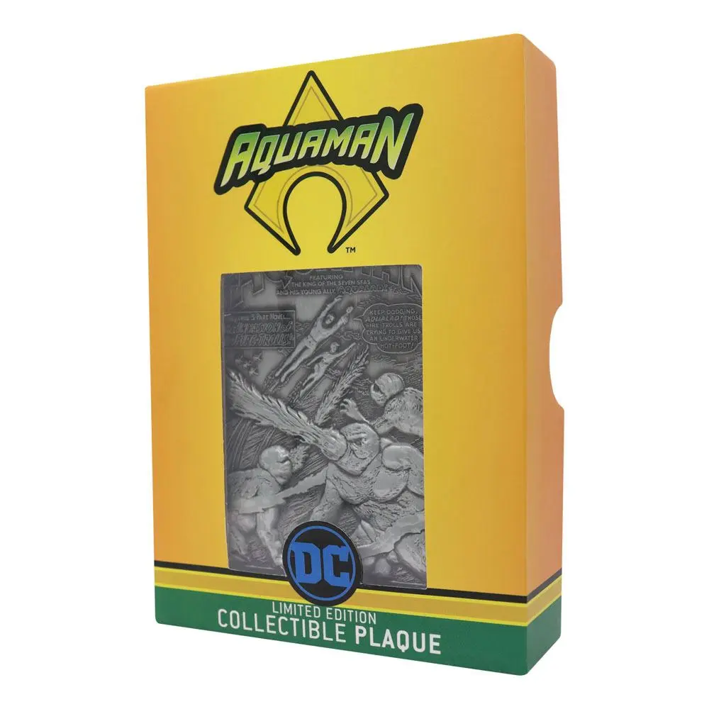 DC Comics Collectible Plaque Aquaman Limited Edition product photo