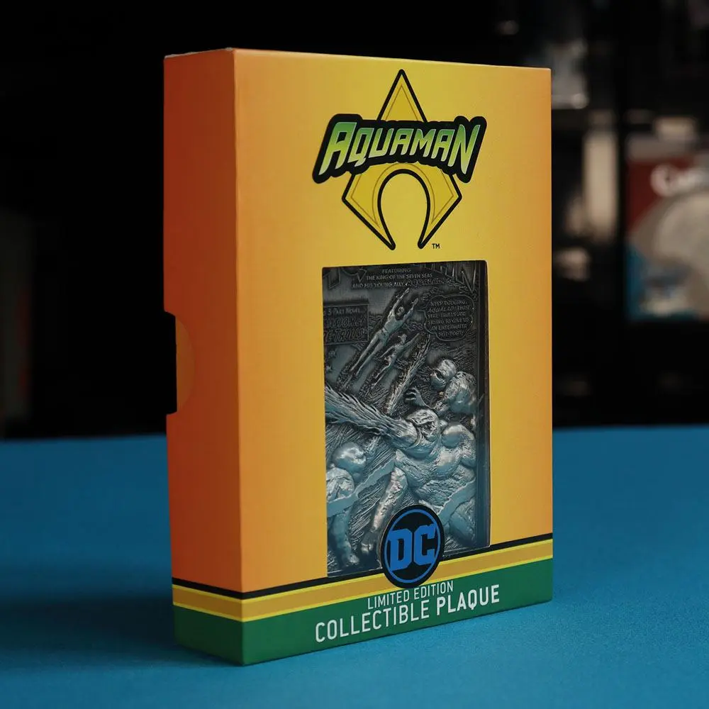 DC Comics Collectible Plaque Aquaman Limited Edition product photo