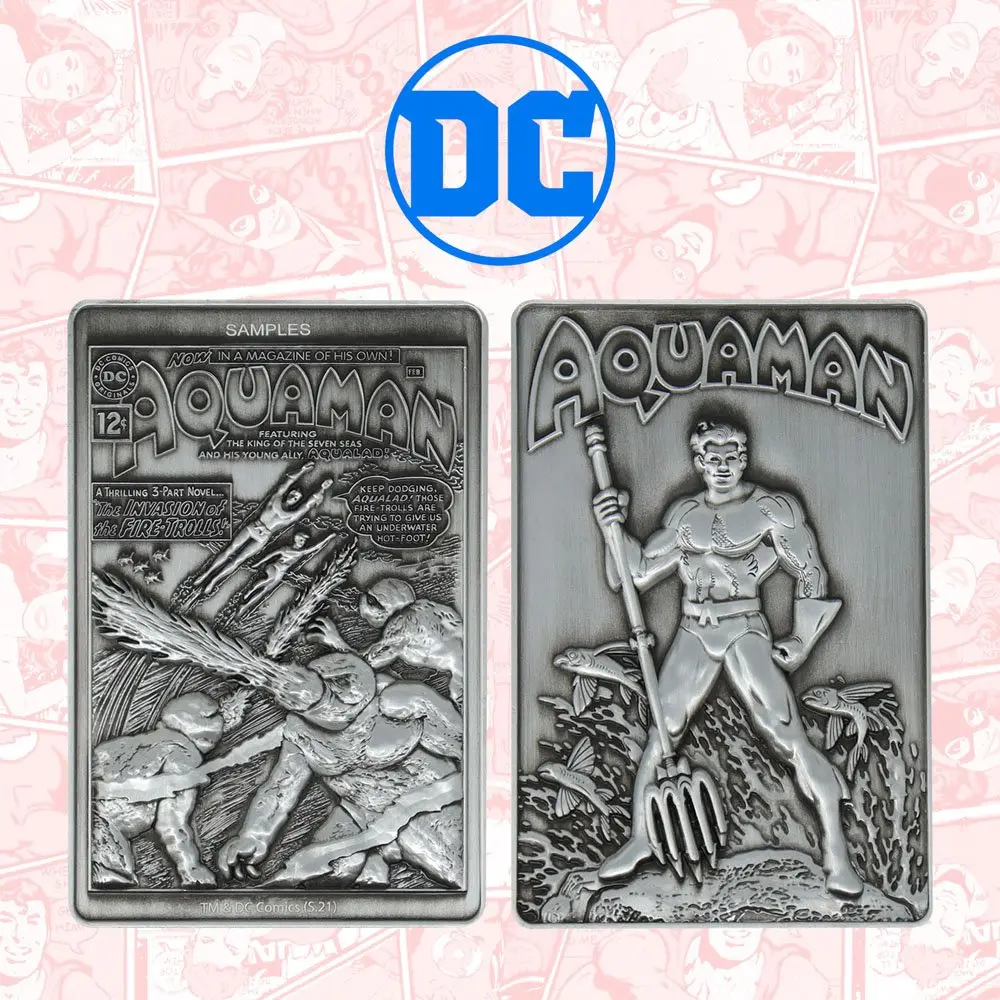 DC Comics Collectible Plaque Aquaman Limited Edition product photo