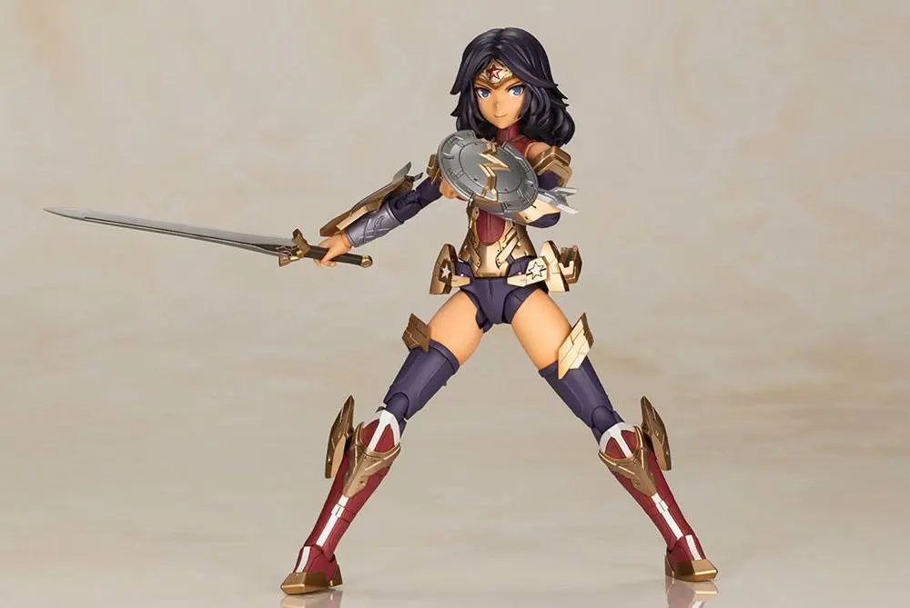 DC Comics Cross Frame Girl Plastic Model Kit Wonder Woman Fumikane Shimada Ver. 16 cm product photo