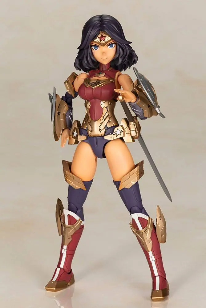 DC Comics Cross Frame Girl Plastic Model Kit Wonder Woman Fumikane Shimada Ver. 16 cm product photo