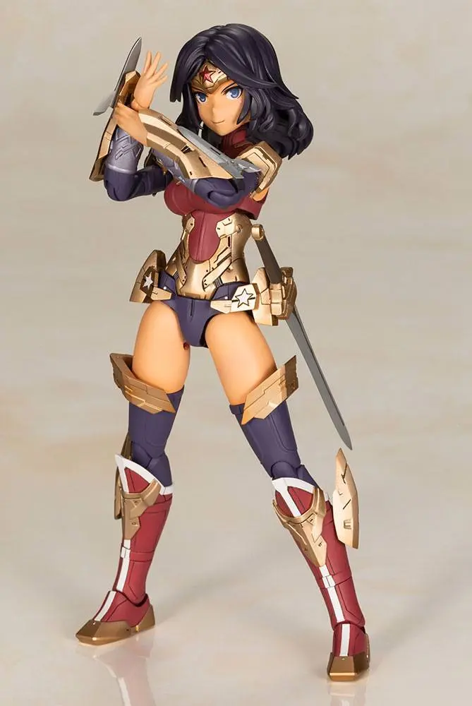 DC Comics Cross Frame Girl Plastic Model Kit Wonder Woman Fumikane Shimada Ver. 16 cm product photo