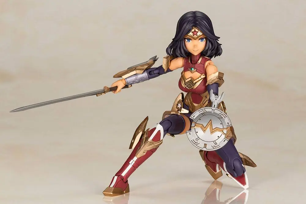 DC Comics Cross Frame Girl Plastic Model Kit Wonder Woman Fumikane Shimada Ver. 16 cm product photo