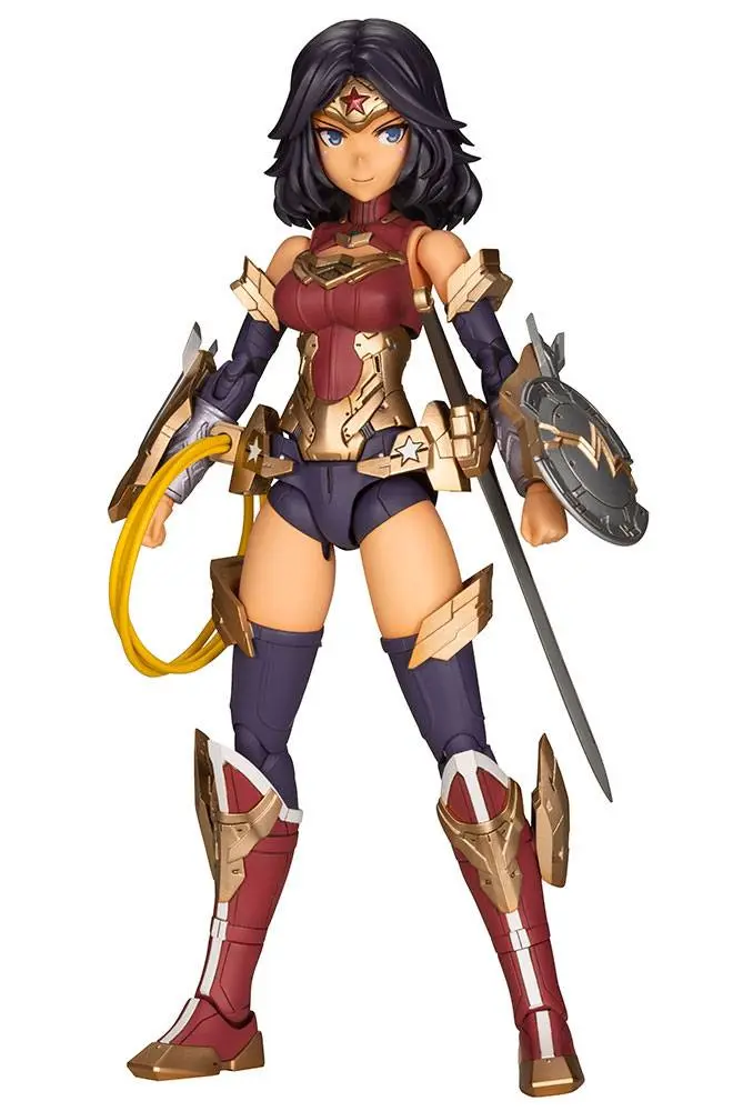 DC Comics Cross Frame Girl Plastic Model Kit Wonder Woman Fumikane Shimada Ver. 16 cm product photo