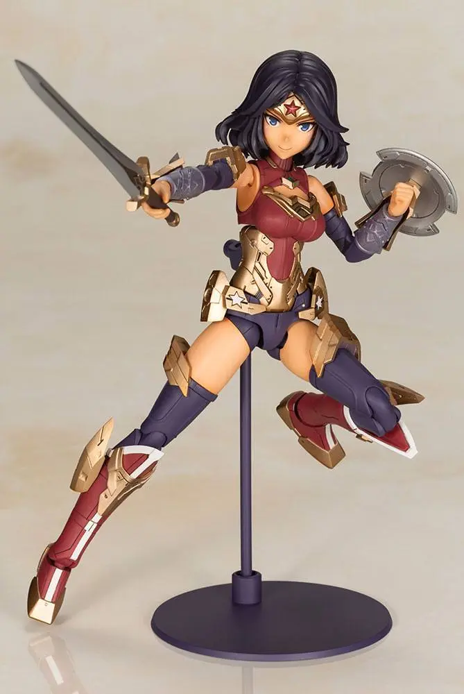 DC Comics Cross Frame Girl Plastic Model Kit Wonder Woman Fumikane Shimada Ver. 16 cm product photo