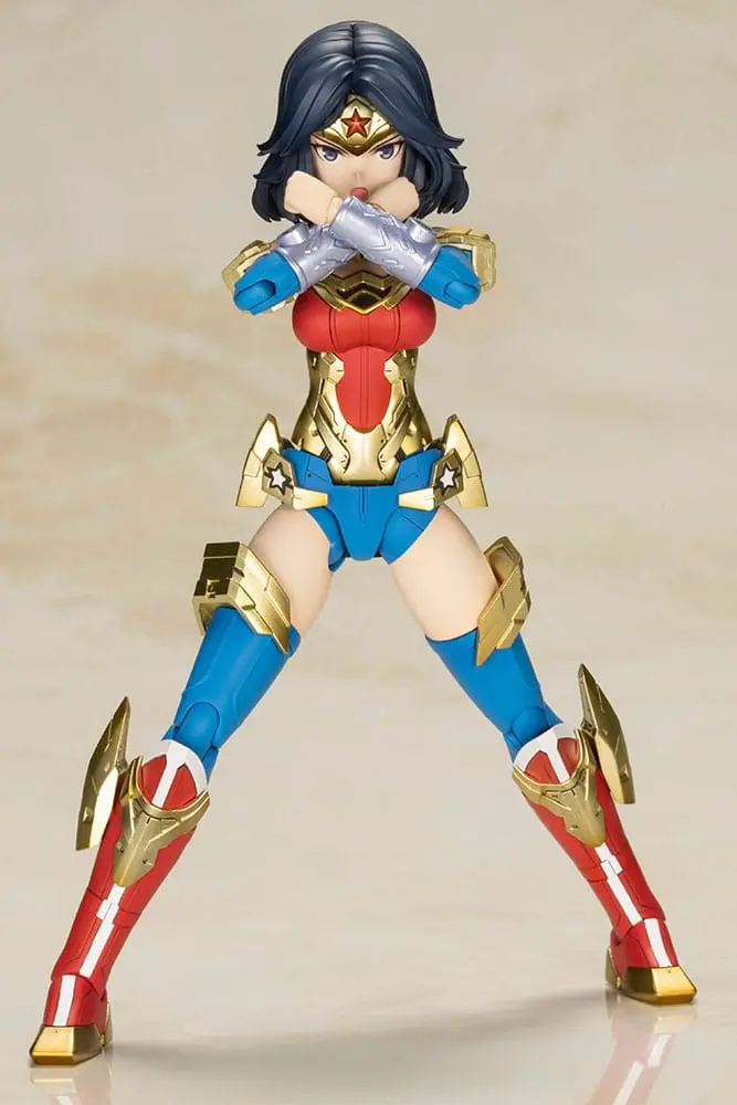 DC Comics Cross Frame Girl Plastic Model Kit Wonder Woman Humikane Shimada Ver. 16 cm product photo