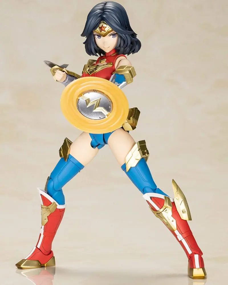 DC Comics Cross Frame Girl Plastic Model Kit Wonder Woman Humikane Shimada Ver. 16 cm product photo
