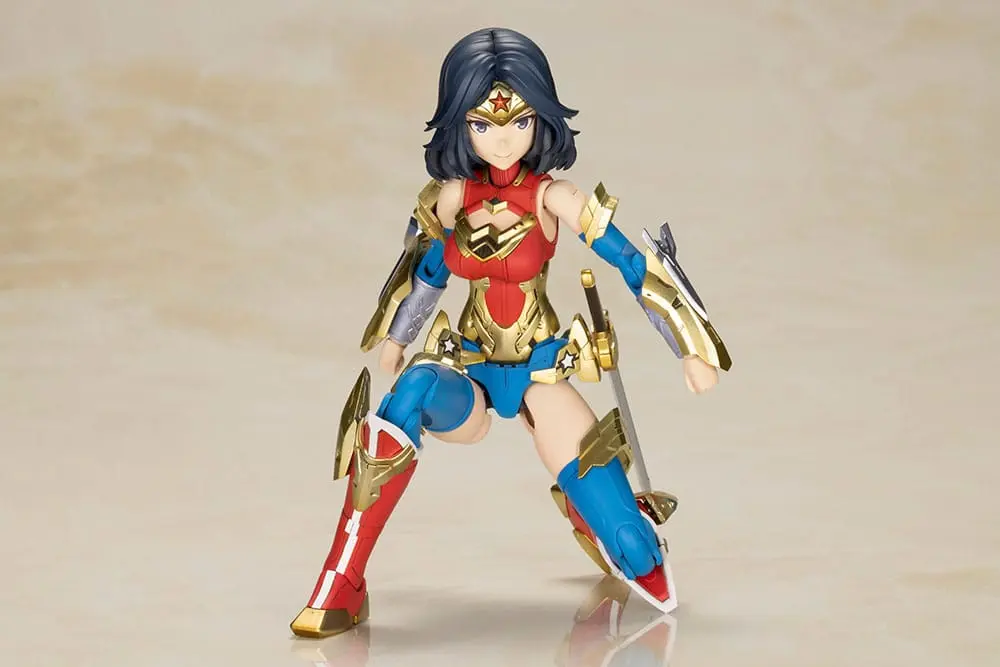 DC Comics Cross Frame Girl Plastic Model Kit Wonder Woman Humikane Shimada Ver. 16 cm product photo