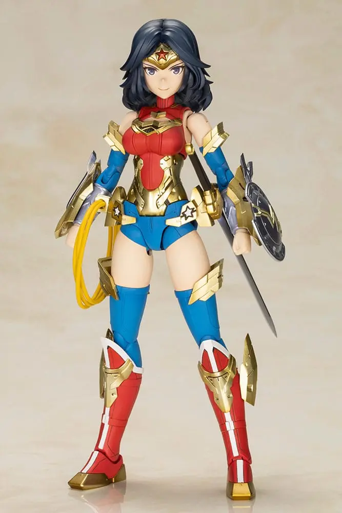 DC Comics Cross Frame Girl Plastic Model Kit Wonder Woman Humikane Shimada Ver. 16 cm product photo