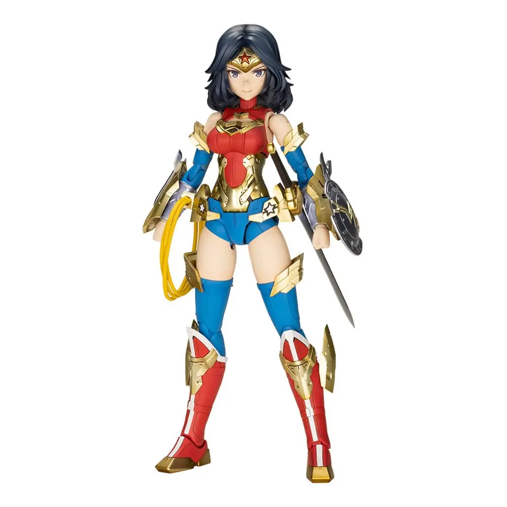 DC Comics Cross Frame Girl Plastic Model Kit Wonder Woman Humikane Shimada Ver. 16 cm product photo