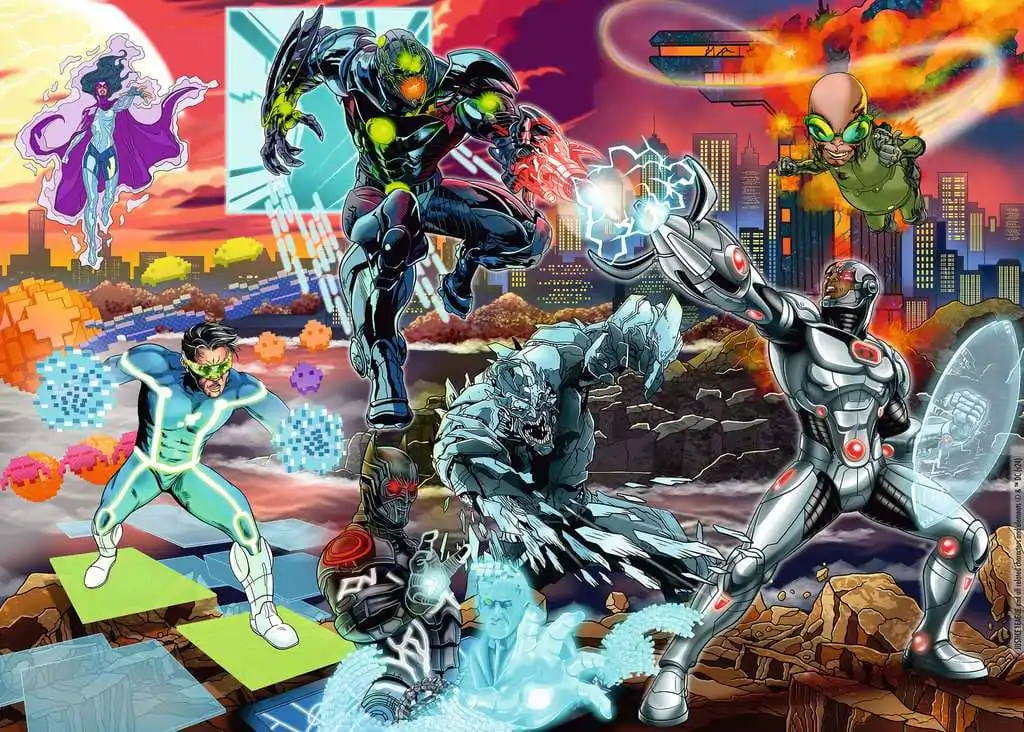 DC Comics Jigsaw Puzzle Cyborg (1000 pieces) product photo