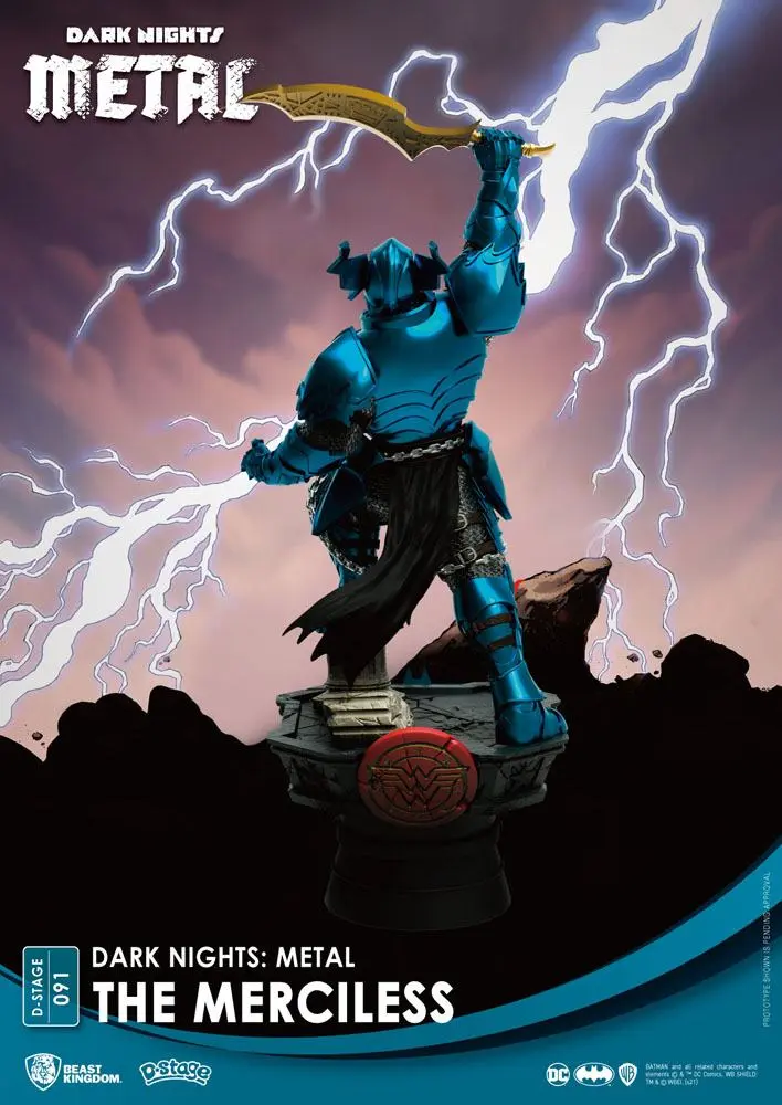 DC Comics D-Stage PVC Diorama Dark Nights: Metal The Merciless 16 cm product photo